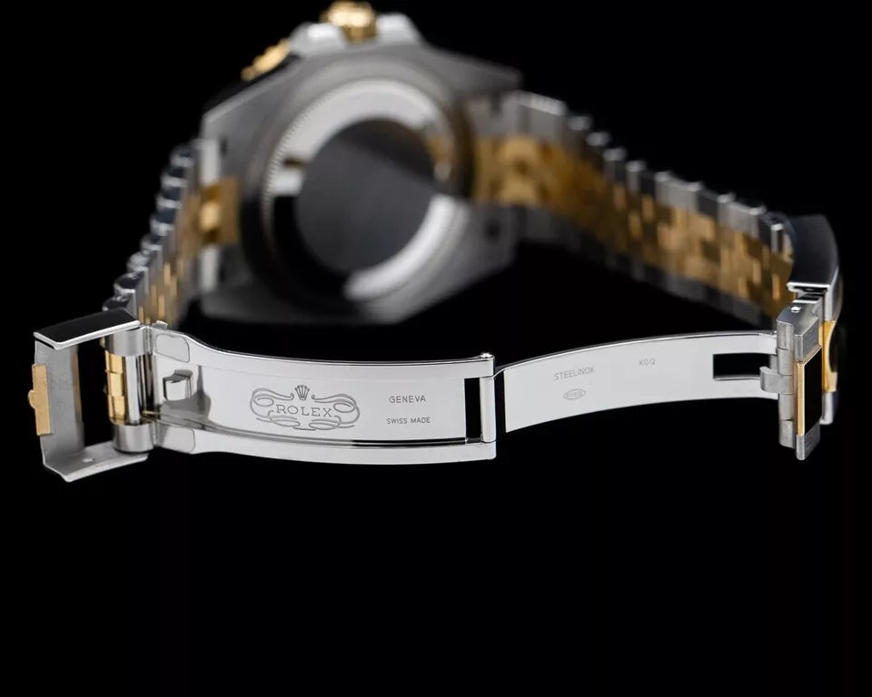 Rolex GMT Master Yellow Gold Jubilee Black Dial 2024 - Master Copy