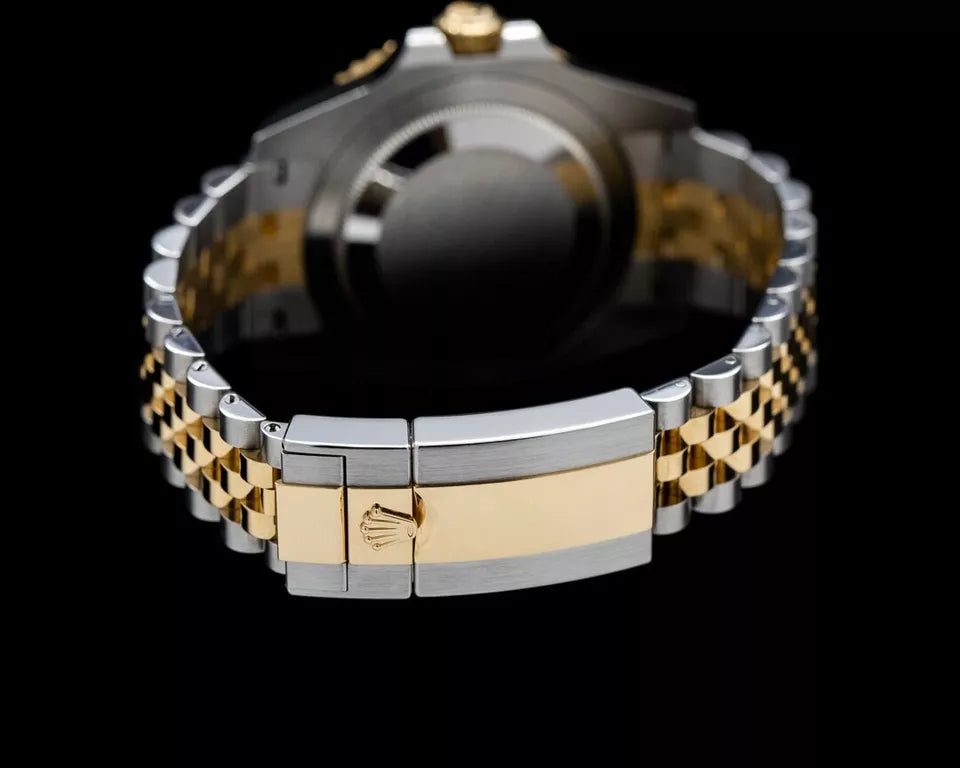 Rolex GMT Master Yellow Gold Jubilee Black Dial 2024 - Master Copy