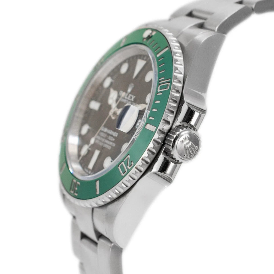 Rolex Submariner Starbucks Green Bezel Stainless Steel Watch - Master Copy