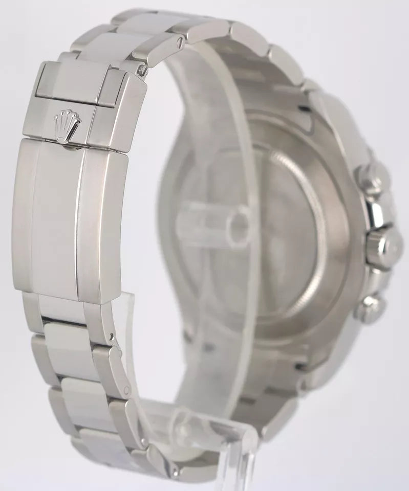 Rolex Yacht-Master II BLUE HANDS Stainless Steel White Watch - Master Copy