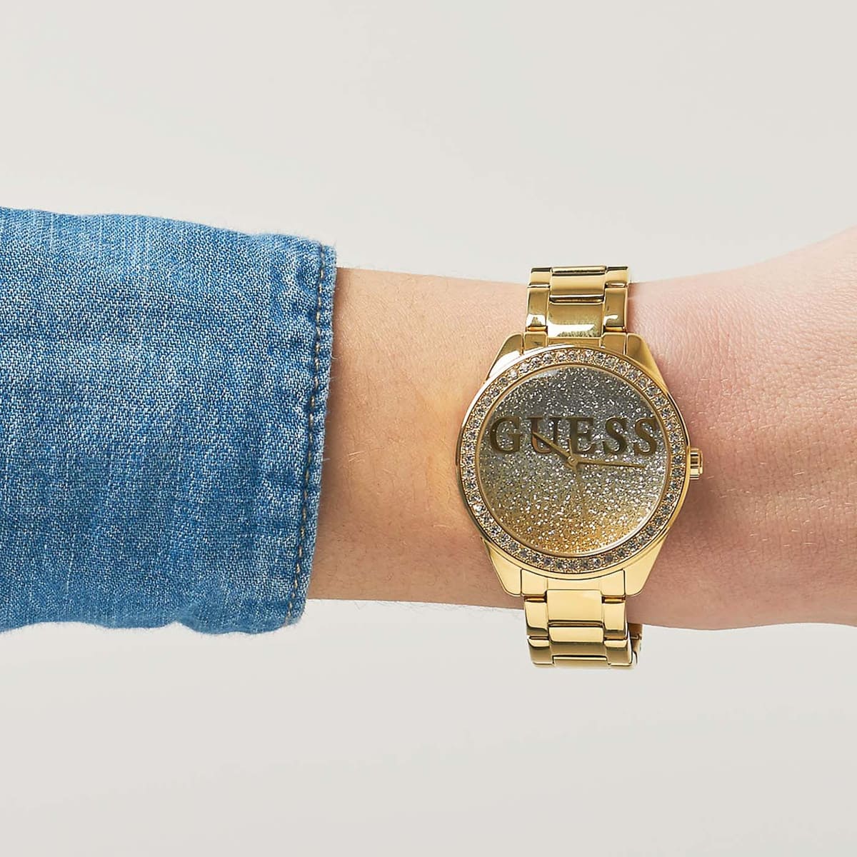 Guess Women Watch Glitter Girl W0987L2 - Original