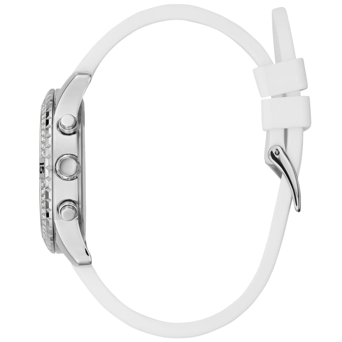 Guess Casual Watch for Women, Silicone, W1098L1 - Original