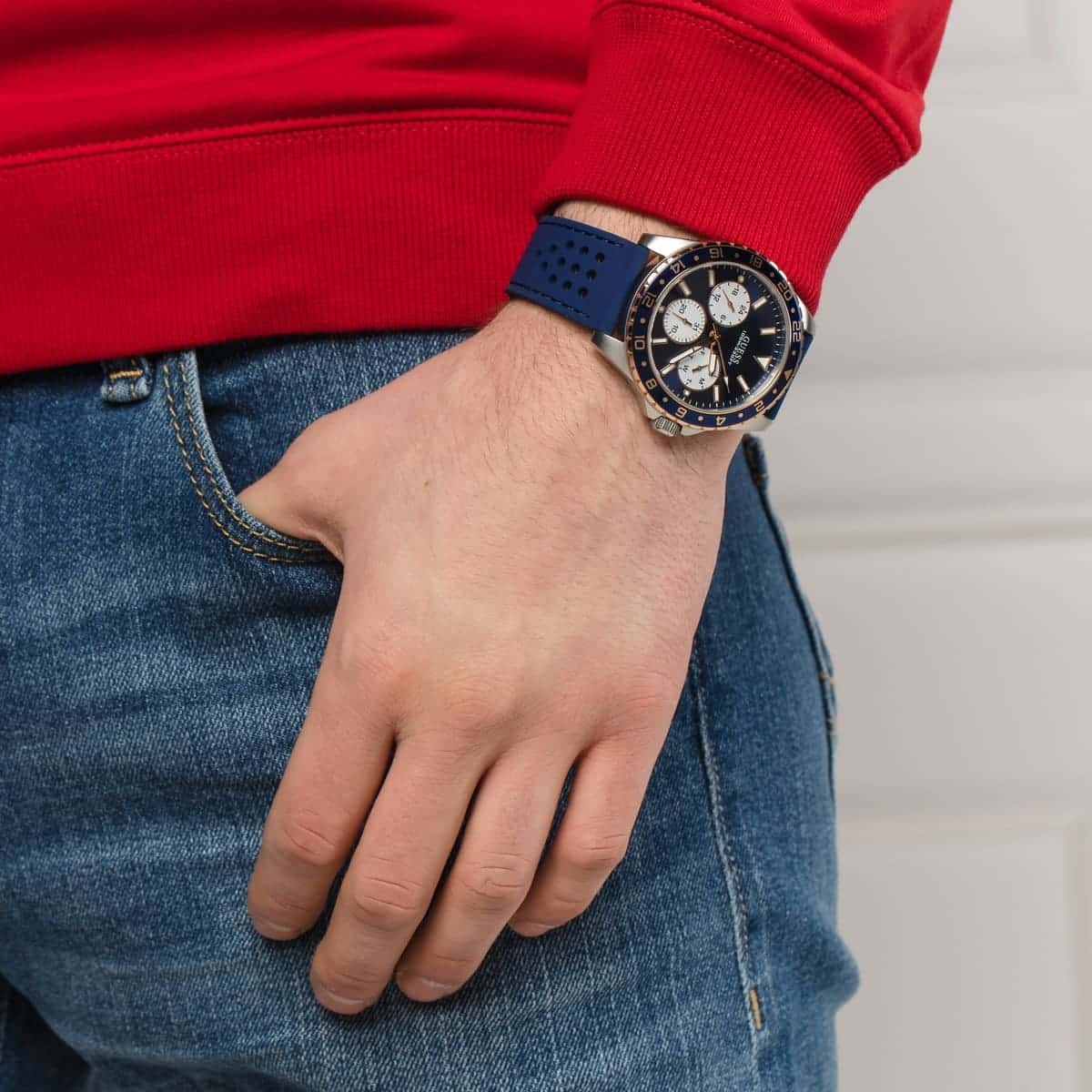Guess Watch For Men W1108G4 - Original