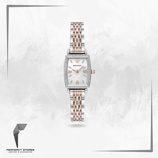 Emporio Armani Two Tone Analogue Watch AR11519 - Original