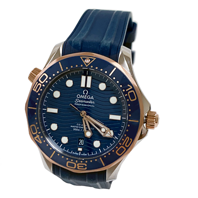 Omega Seamaster Diver 300M Blue Pink - Master Copy