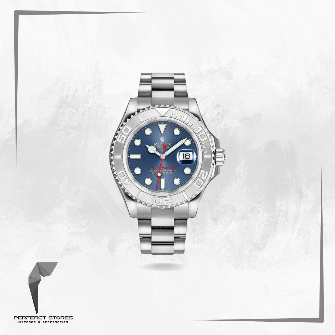 Rolex Yacht-Master  with a blue dial
