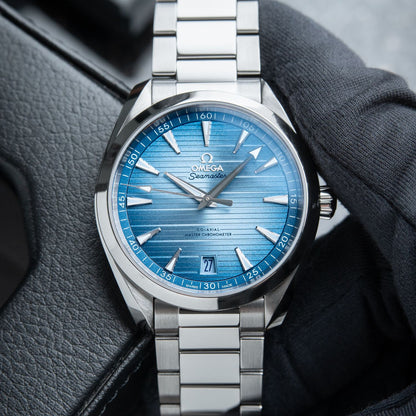 Omega Seamaster Aqua Terra 150M Co-Axial Master Chronometer Summer Blue - Master Copy