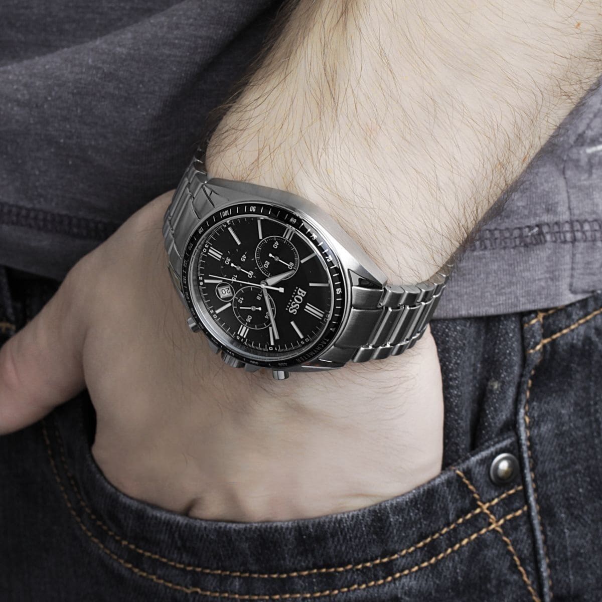 Hugo Boss Driver Watch For Men 1513080 - Original