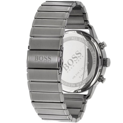 Hugo Boss Men's Blue Dial Metal Band Watch - 1513574