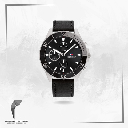 Tommy Hilfiger Men Black Dial Watch - 1791984 - Original
