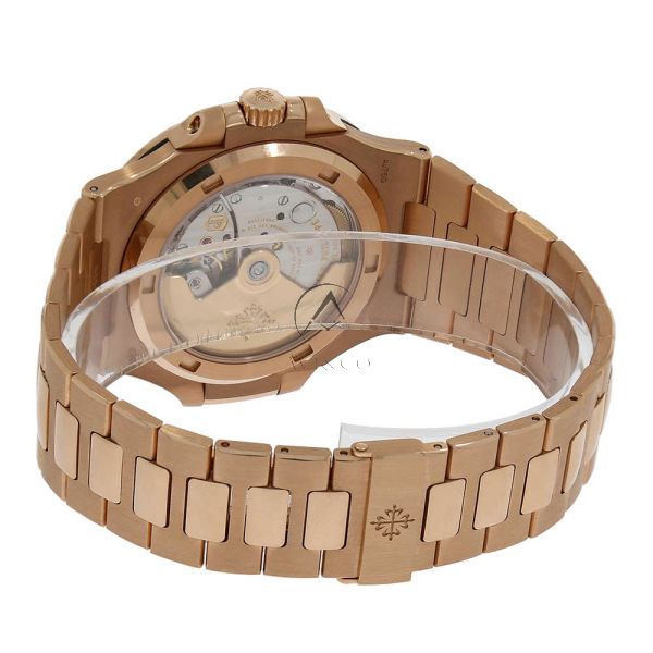 Patek Philippe Nautilus Chronograph Date Stainless Steel Rose Gold - Master Copy