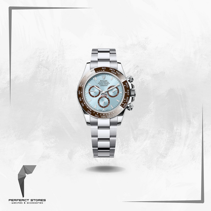 Rolex Daytona Ice Blue Baguette Dial (2024) - Master Copy
