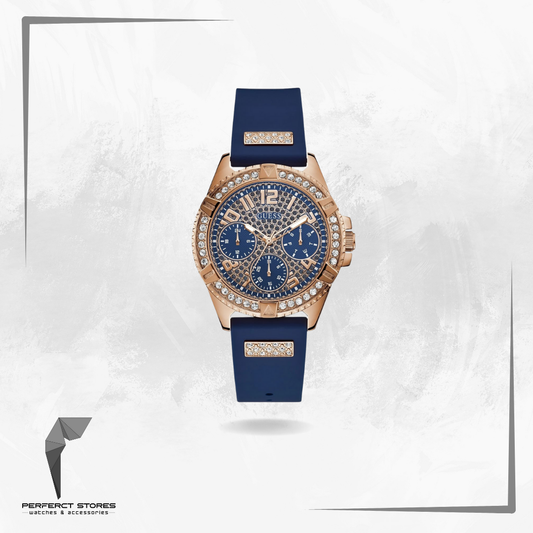 Women's Leather Analog Wrist Watch W1160L3 - Original