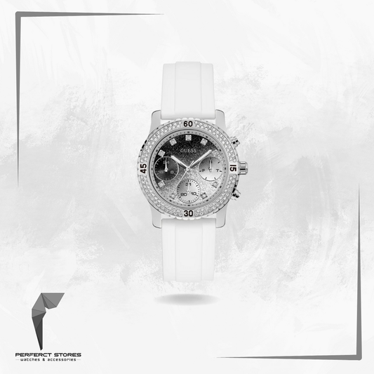 Guess Casual Watch for Women, Silicone, W1098L1 - Original