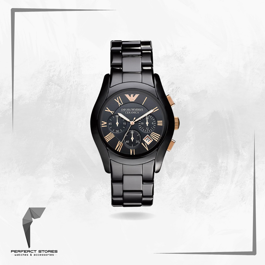 men Ceramica Chronograph Watch AR1410 - orignal