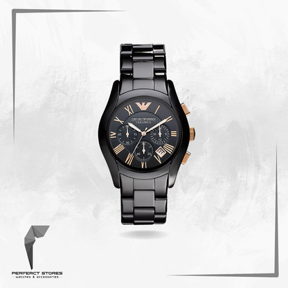 men Ceramica Chronograph Watch AR1410 - orignal
