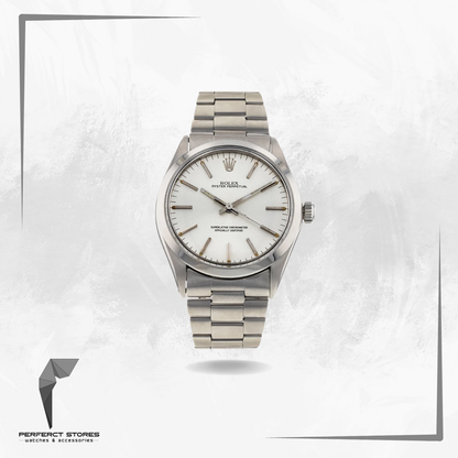 Rolex Oyster Perpetual Stainless Steel White Dial - Master Copy