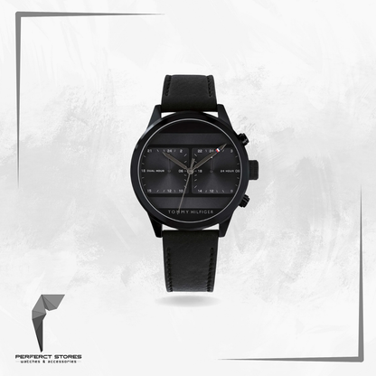 Men's Icon Leather Analog Wrist Watch 1791595 - Original