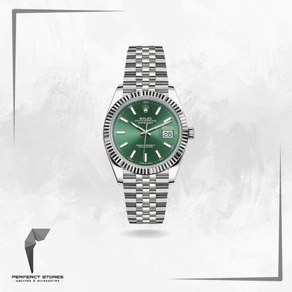 Rolex Datejust  Mint Green Dial 2022 Jubilee - Master Copy