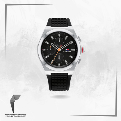 Tommy Hilfiger MEN's BLACK DIAL WATCH - 1791898 - Original