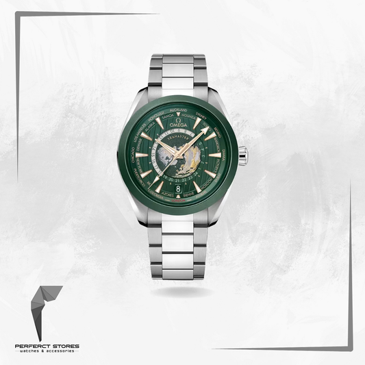 Omega Seamaster Aqua Terra Worldtimer - Green Dial - Master Copy