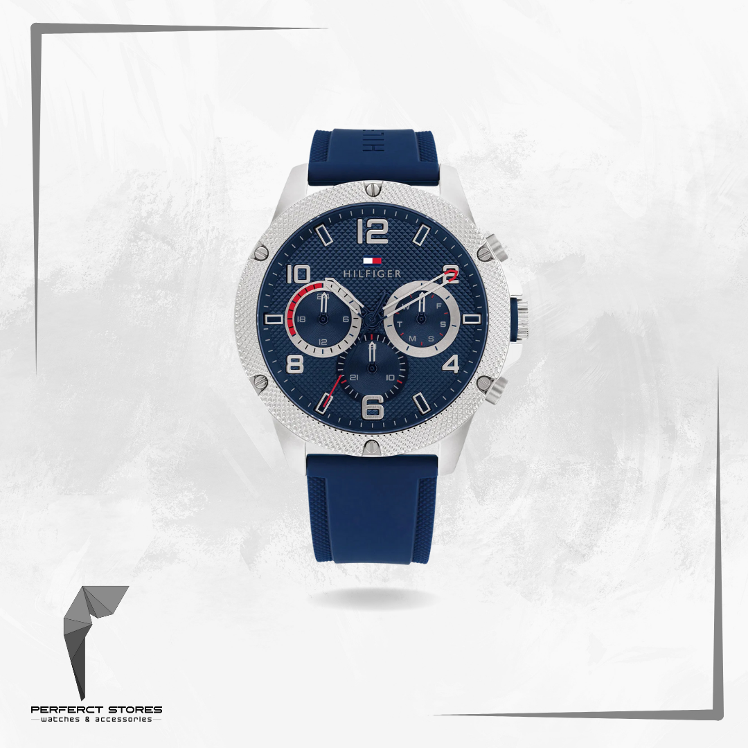TOMMY HILFIGER Silicone Chronograph Watch 1792027 - original