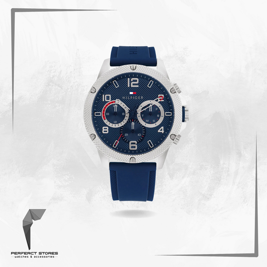 TOMMY HILFIGER Silicone Chronograph Watch 1792027 - original