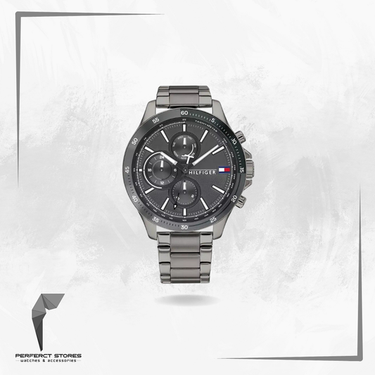 Original Tommy Hilfiger Men's Watch Bank 1791719 - Original