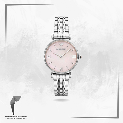 Emporio Armani Women's Two-Hand Stainless Steel Watch AR1779 - Original