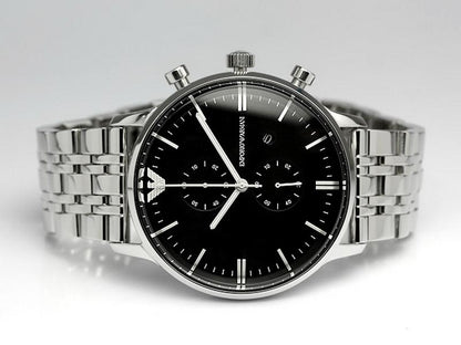 Emporio Armani Men's Chronograph Stainless Steel Watch AR0389 - Original