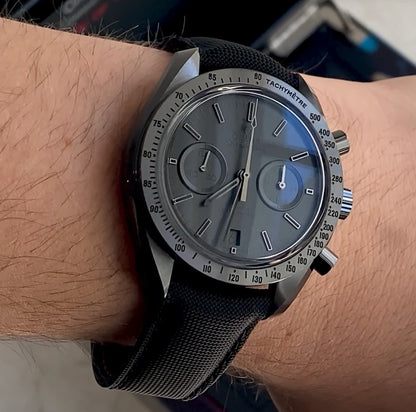 Omega Dark Side of the Moon Co-Axial Chronometer Chronograph Speedmaster in Black -  Master Copy