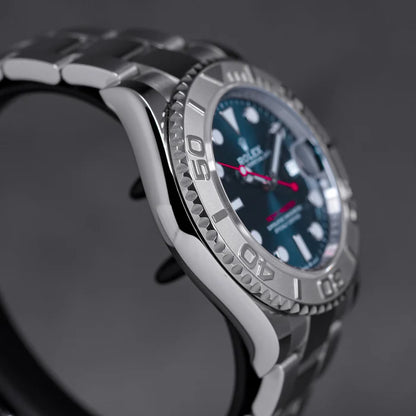 Rolex Yacht-Master  with a blue dial