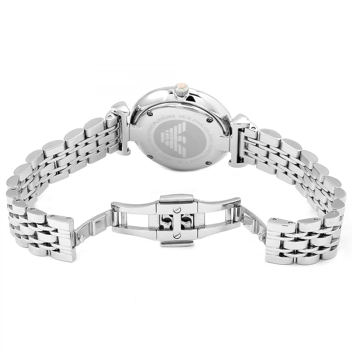 Emporio Armani Women's Two-Hand Stainless Steel Watch AR1779 - Original