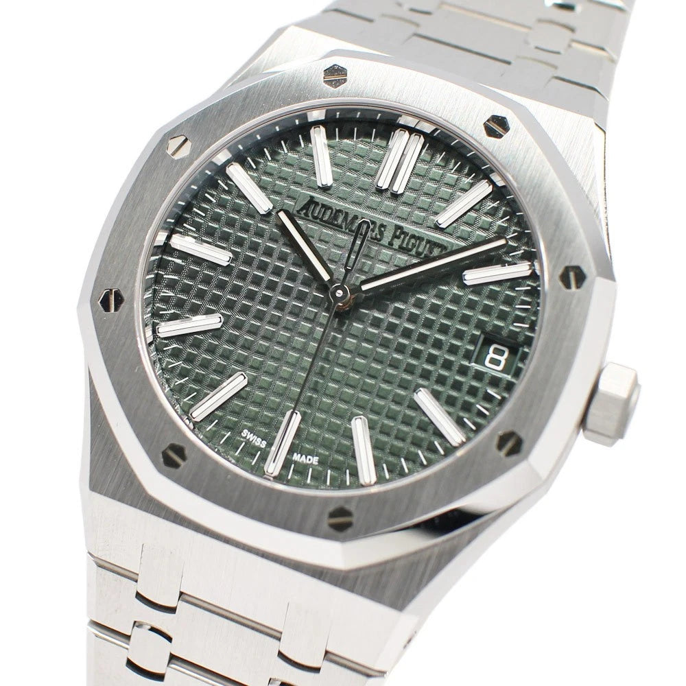 Perfect Quality Royal Oak Inspired by Audemars Piguet – Dark Olive Luxury Edition
