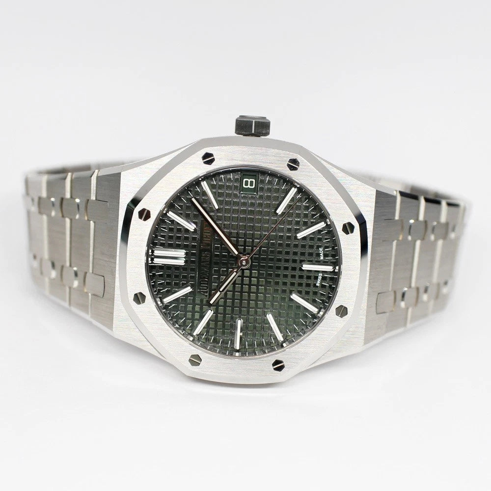 Perfect Quality Royal Oak Inspired by Audemars Piguet – Dark Olive Luxury Edition