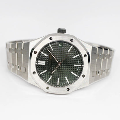 Perfect Quality Royal Oak Inspired by Audemars Piguet – Dark Olive Luxury Edition