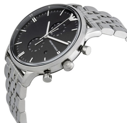 Emporio Armani Men's Chronograph Stainless Steel Watch AR0389 - Original