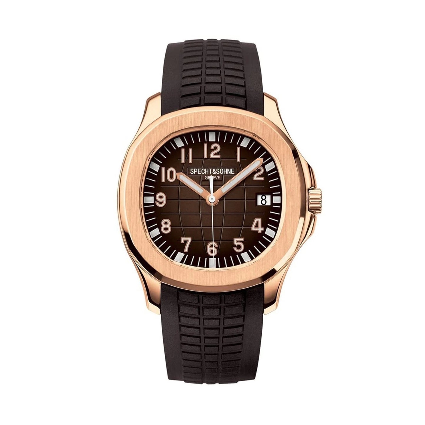 Perfect Quality Aquanaut Inspired by Patek Philippe – Brown with Gold Frame Luxury Edition