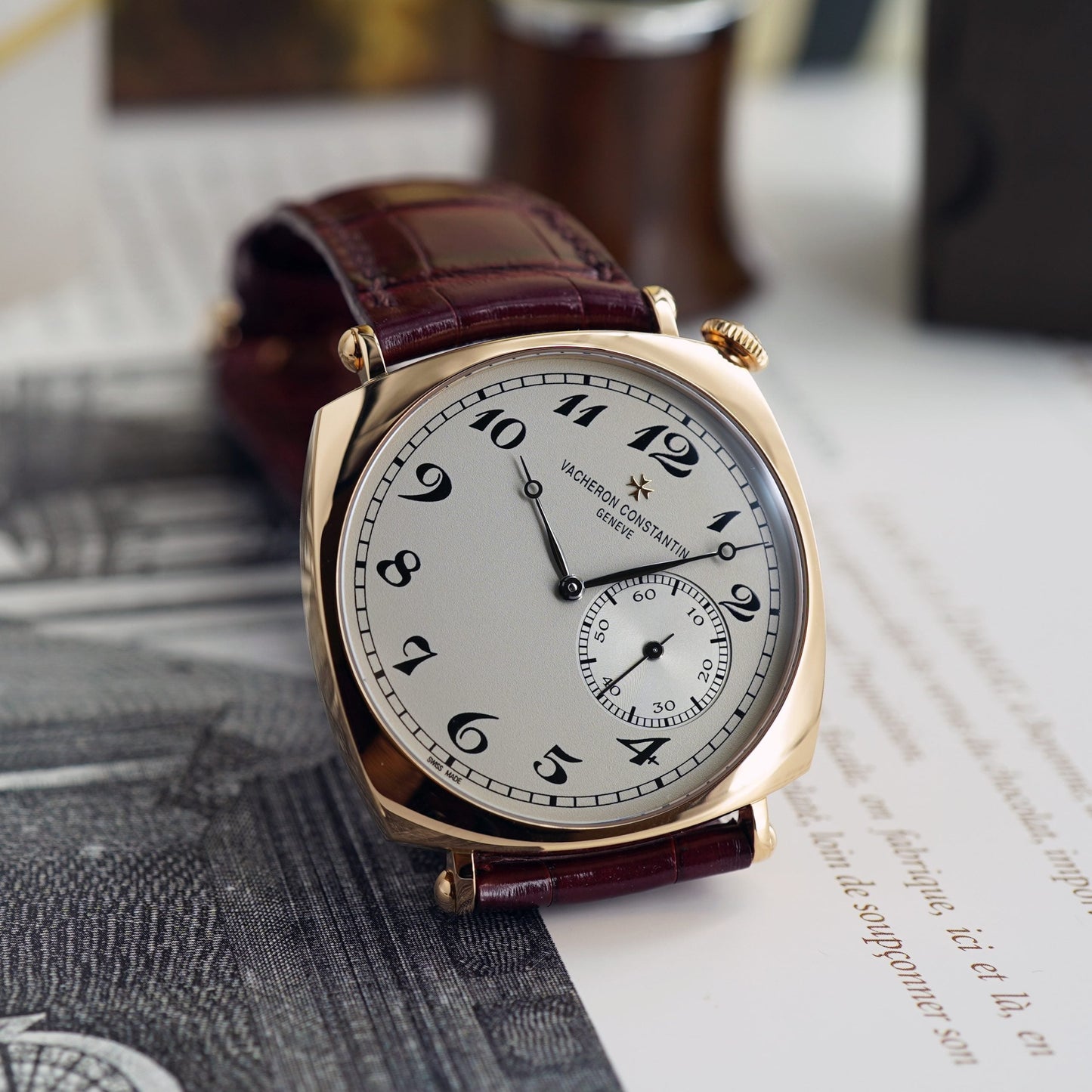 Vacheron Constantin Historiques American 1921 Mens Watchs rosegold