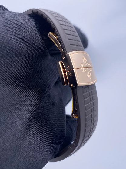 Perfect Quality Aquanaut Inspired by Patek Philippe – Brown with Gold Frame Luxury Edition