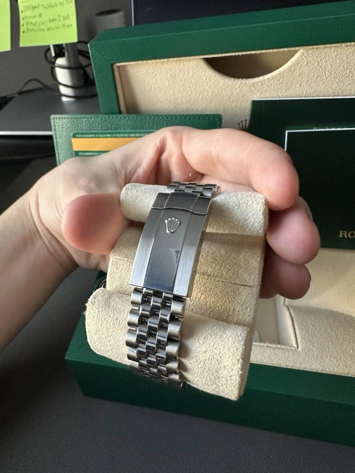 Perfect Quality Date_just Inspired by Rolex – Blue Luxury Edition