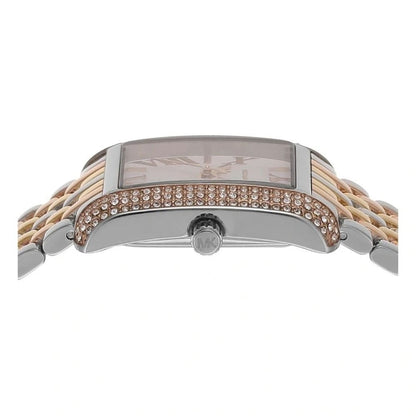 Michael Kors Emery Three-Hand Tri-Tone Stainless Steel Watch MK4744