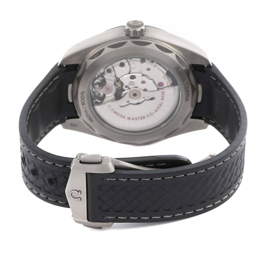 Omega Seamaster Aqua Terra Worldtimer Titanium Mens Watch - Master Copy