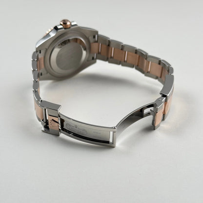 Rolex GMT-Master II 'Root Beer' Rose Gold Stainless Black Dial - Master Copy