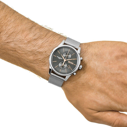 Original Hugo Boss Men Watch Jet 1513440