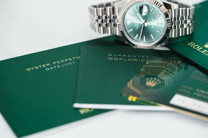 Rolex Datejust  Mint Green Dial 2022 Jubilee - Master Copy