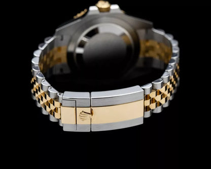 Rolex GMT Master Yellow Gold Jubilee Black Dial 2024 - Master Copy