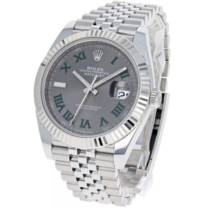 Rolex Oyster Datejust II Jubilee Steel Slate Roman Wimbledon 41 mm - Master Copy
