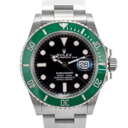 Rolex Submariner Starbucks Green Bezel Stainless Steel Watch - Master Copy