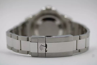 Rolex Yacht - Master Steel Platinum Blue Dial Automatic Watch - Master Copy